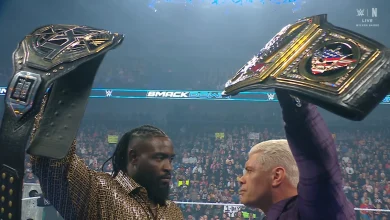 Oba Femi Confronts Cody Rhodes On WWE SmackDown