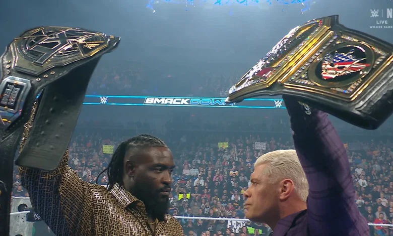 Oba Femi Confronts Cody Rhodes On WWE SmackDown