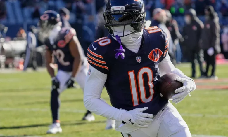 Odunze, Burden to miss Bears' rematch against Packers on Sunday with injuries