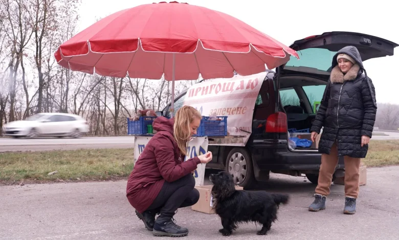 Oekraïnereis: ‘Koffie omdat we voor de dieren kwamen’