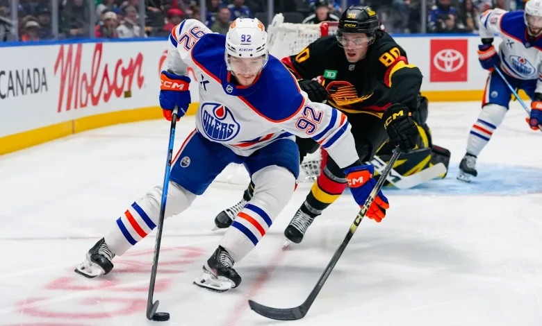 Oilers' Vasily Podkolzin continues to improve; pacing best season of his NHL career
