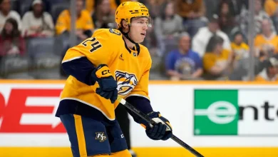 Oilers acquire D Spencer Stastney from Predators for third-round pick
