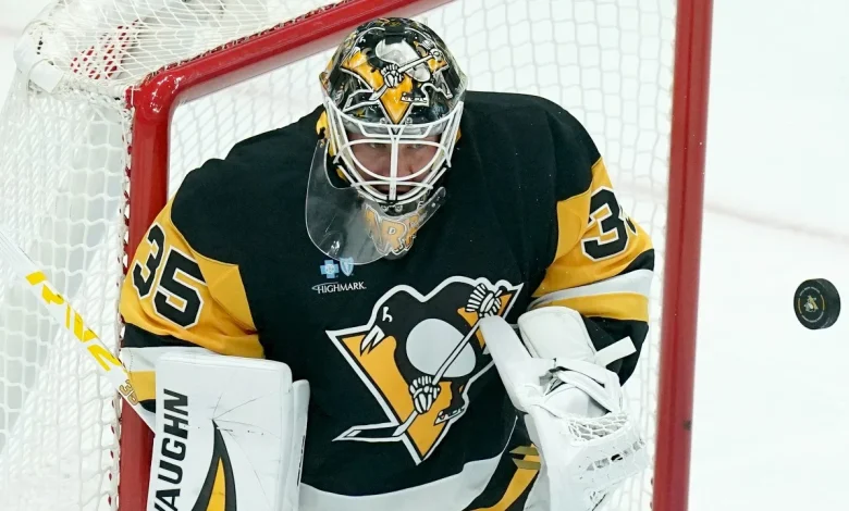 Oilers acquiring goaltender Tristan Jarry from Penguins