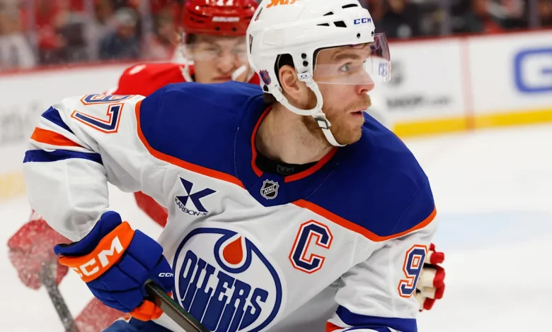 Oilers vs Detroit: Pre-game Stats