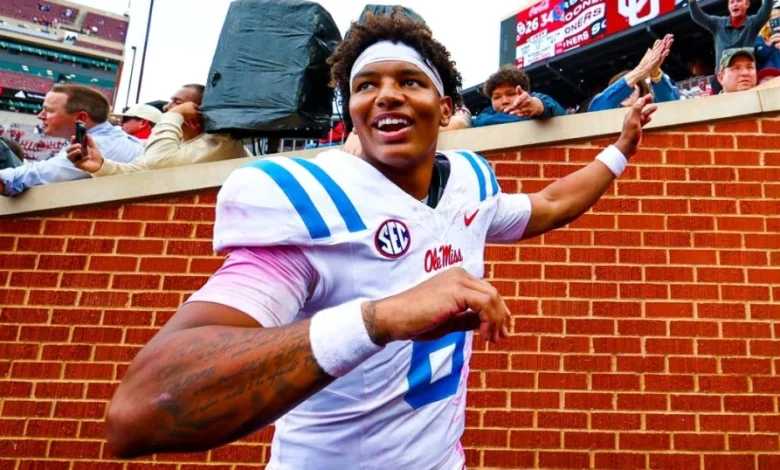 Ole Miss QB Trinidad Chambliss stars in AT&T commercial through NIL deal