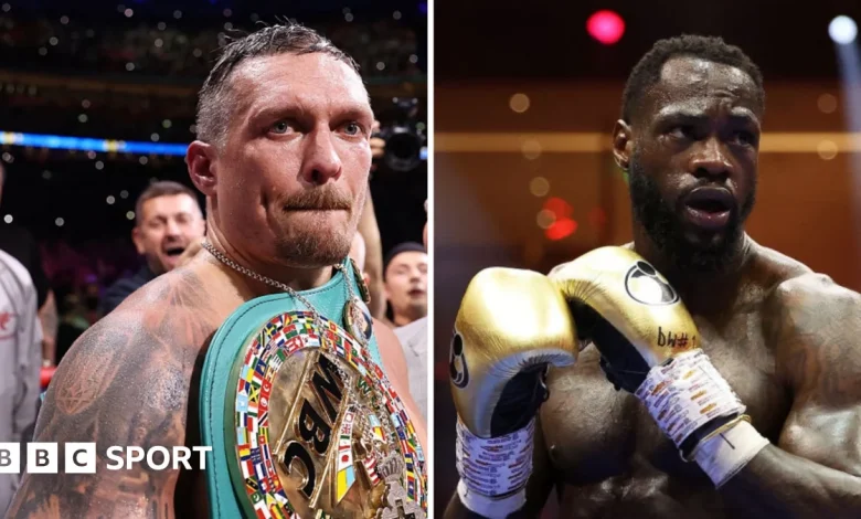 Oleksandr Usyk: Champion wants Deontay Wilder as his next opponent