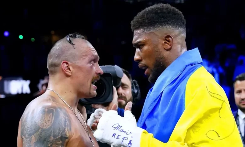 Oleksandr Usyk makes promise to Anthony Joshua for Tyson Fury fight
