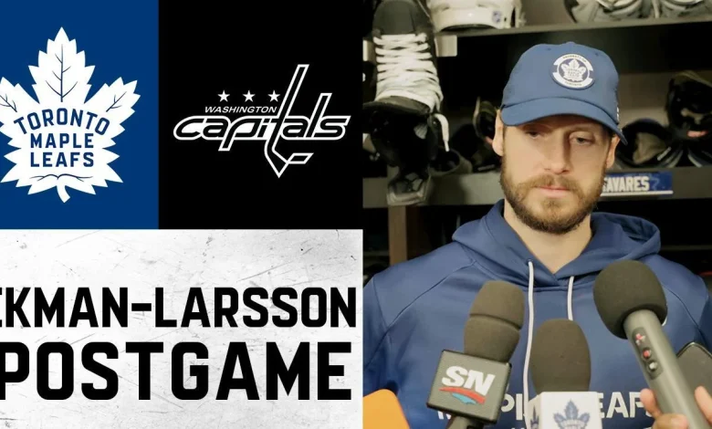 Oliver Ekman-Larsson | Post Game at Washington Capitals | December 18, 2025