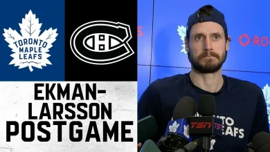 Oliver Ekman-Larsson | Post Game vs Montreal Canadiens | December 06, 2025