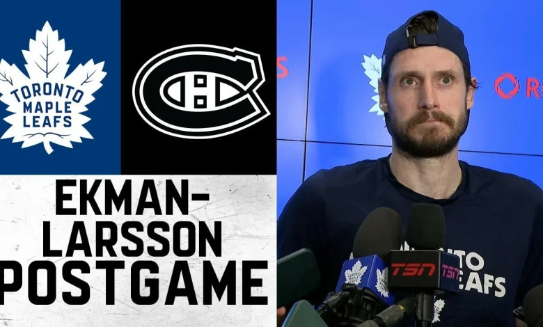 Oliver Ekman-Larsson | Post Game vs Montreal Canadiens | December 06, 2025