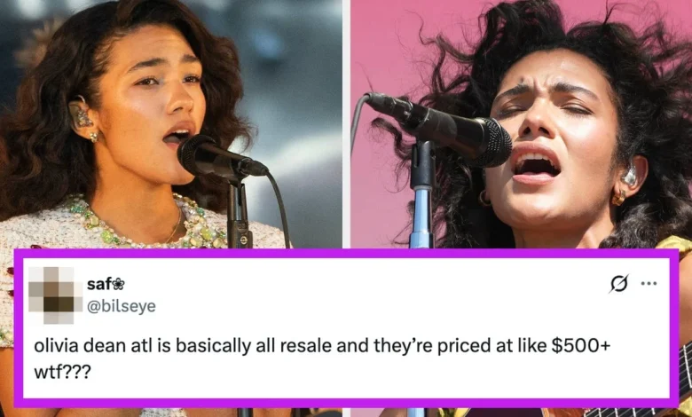 Olivia Dean Is Going Viral For Slamming Ticketmaster's "Disgusting" Resale Prices