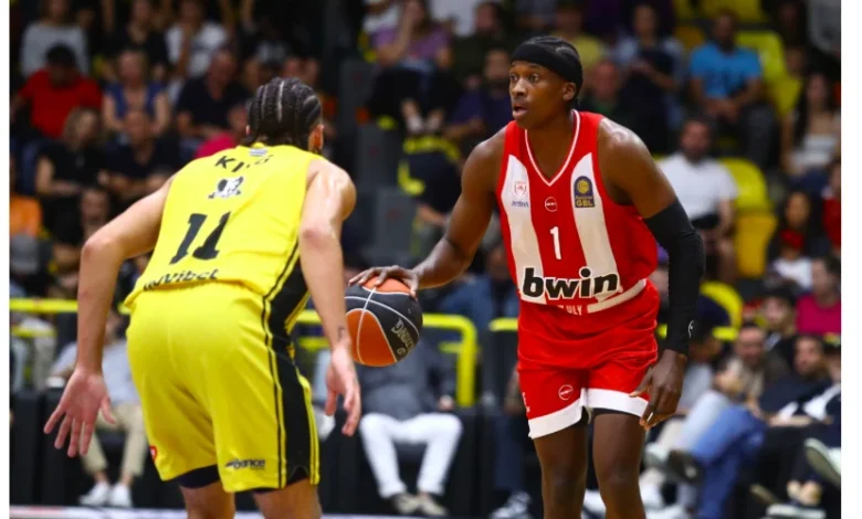 Olympiacos: Ntilikina returns to training, McKissic still out ahead of Fenerbahçe clash