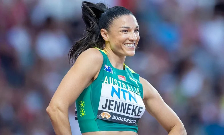 Olympic star Michelle Jenneke announces engagement after keeping relationship out of public view