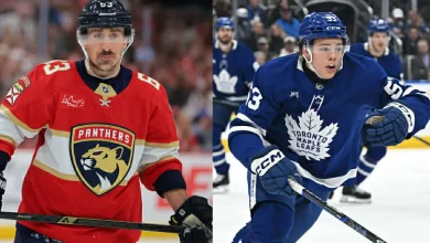 Only Brad Marchand ranks ahead of Easton Cowan in a key stat