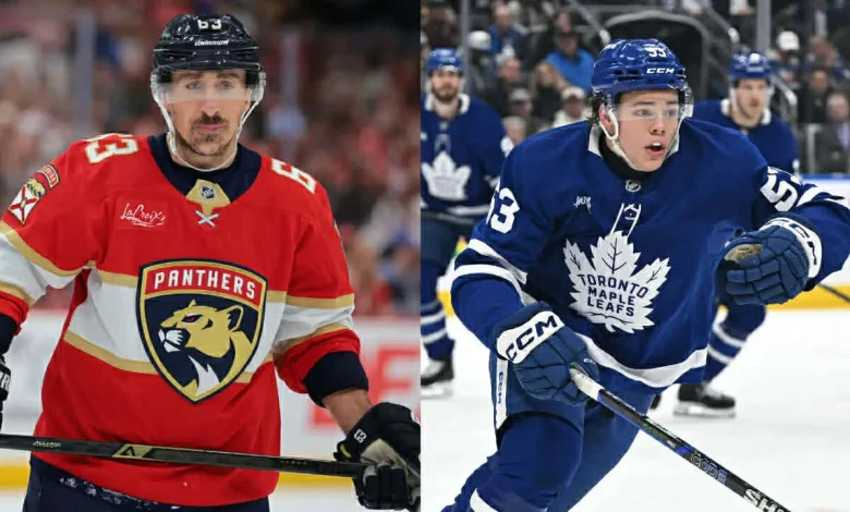 Only Brad Marchand ranks ahead of Easton Cowan in a key stat