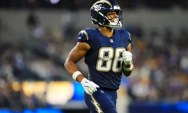 Oronde Gadsden II best prop bet for Chargers vs. Eagles on Monday 12/8/25