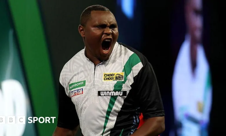 PDC World Darts Championship 2026: David Munyua stuns world number 18 Mike de Decker in first round