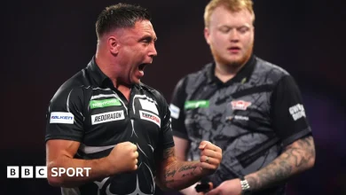 PDC World Darts Championship 2026: Gerwyn Price, Danny Noppert and Chris Dobey through to second round