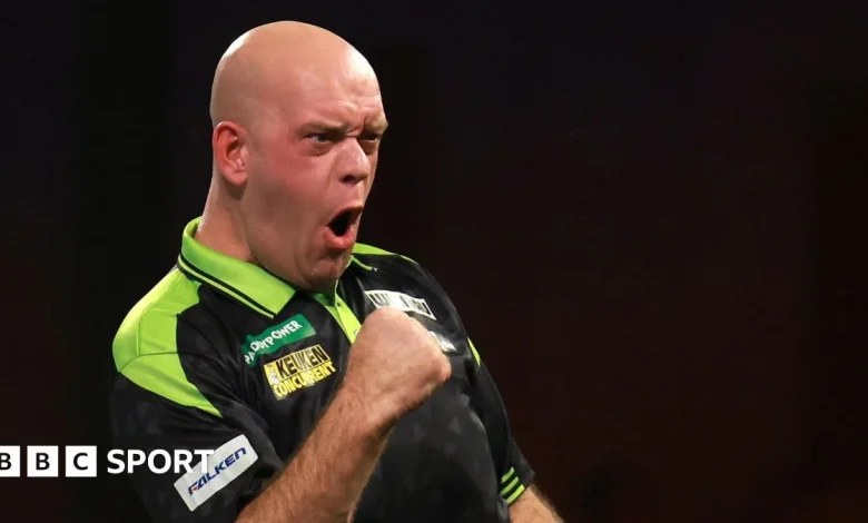 PDC World Darts Championship 2026: Michael van Gerwen beats Mitsuhiko Tatsunami in first round