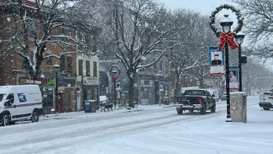 PHOTOS: Snow around the region