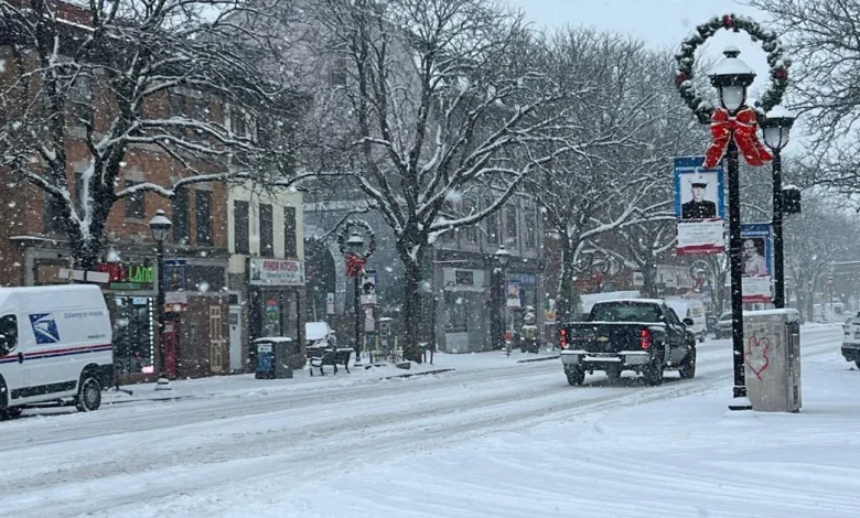PHOTOS: Snow around the region