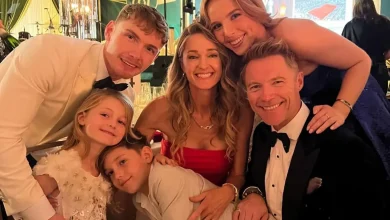 PICS: Keating family glam up for glitzy charity ball with Westlife host