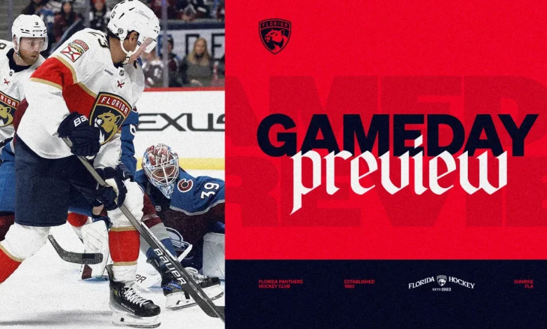 PREVIEW: Panthers visit league’s top team in Colorado