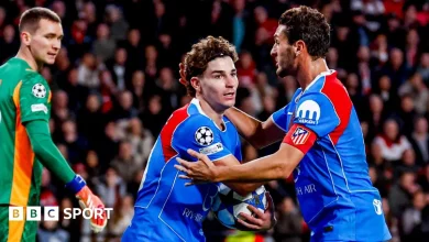 PSV Eindhoven 2-3 Atletico Madrid: Visitors comeback boosts Champions League top eight chances