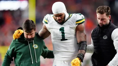 Packers suffer potentially devastating injuries in 34-26 loss to Broncos