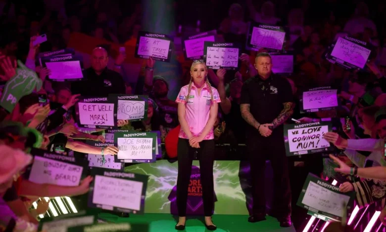 Paddy Power World Darts Championship: Queen of the Palace Sherrock to make her grand entrance on day eight