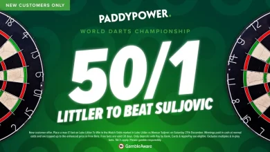 Paddy Power World Darts Championship odds boost: get 50-1 on Luke Littler to beat Mensur Suljovic