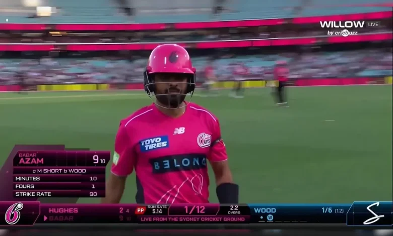 Pakistan's Babar Azam Flops Again In Big Bash League 2025-26, Gets Heavily Trolled