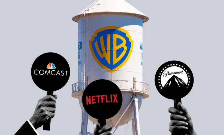 Paramount throws in more cash in bid for Warner; Comcast wants to combine assets with NBCUniversal