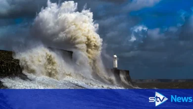 Parts of Scotland to be battered by 70mph winds as weather warning issued