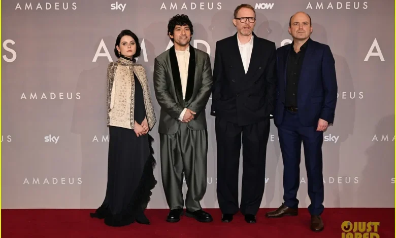 Paul Bettany Makes Rare Appearance with 22-Year-Old Son Stellan at 'Amadeus' Series Premiere