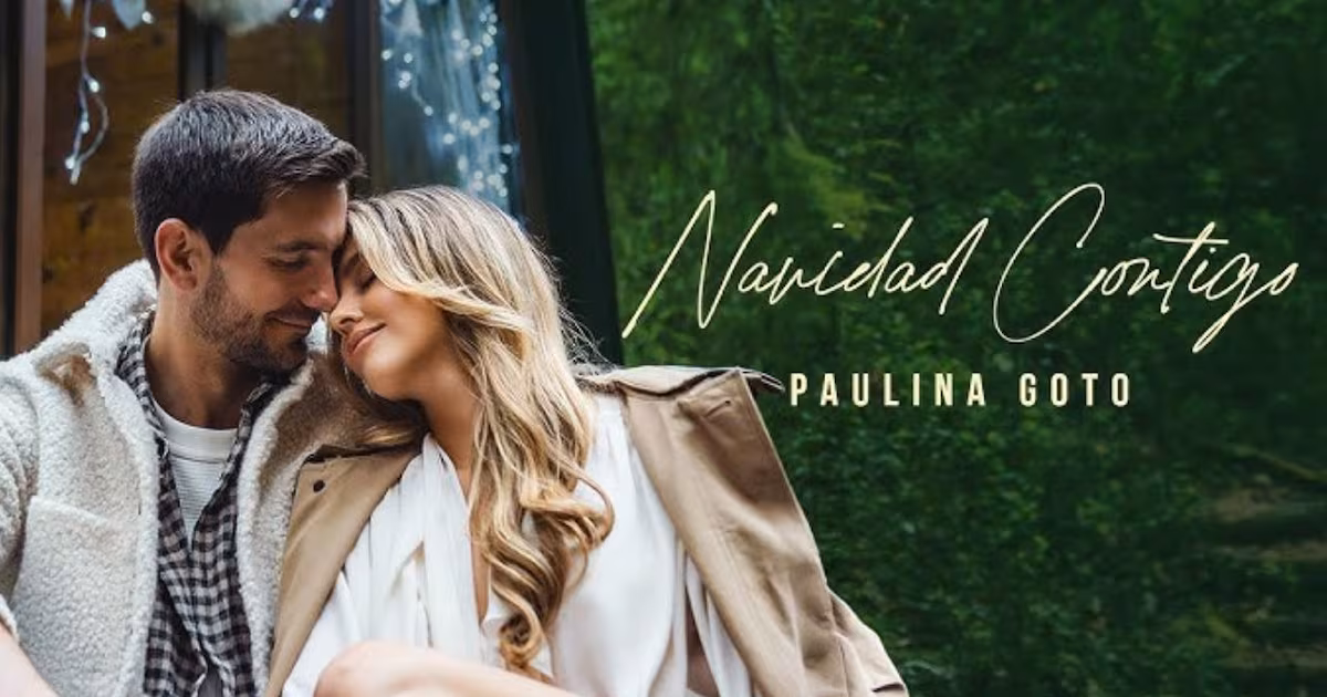 Paulina Goto deslumbra la navidad con un regalo musical: un tema nacido del amor y el recuerdo de su esposo