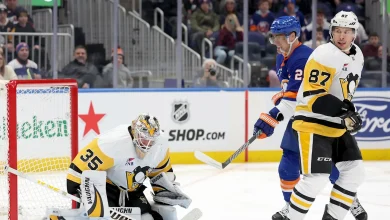 Penguins' Sidney Crosby Praises Goalie's Bounce-Back Performance