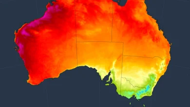 Perth sizzles with 39°C, Melbourne shivers with 16°C