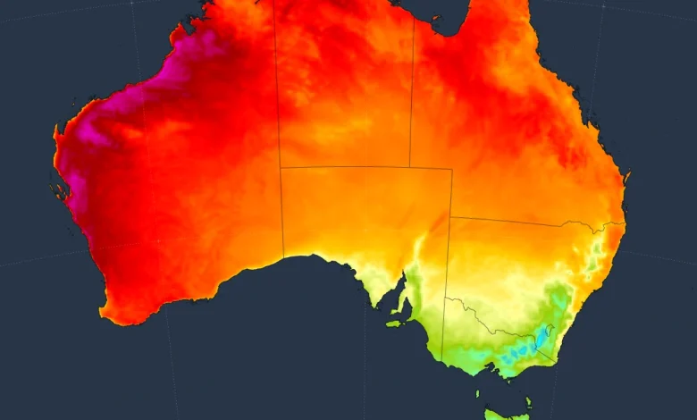 Perth sizzles with 39°C, Melbourne shivers with 16°C