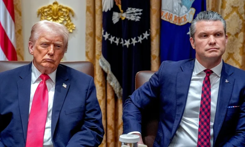 Pete Hegseth's ‘disastrous’ typo on his namecard draws online ridicule, ‘What does SS stand for?’ | Hindustan Times