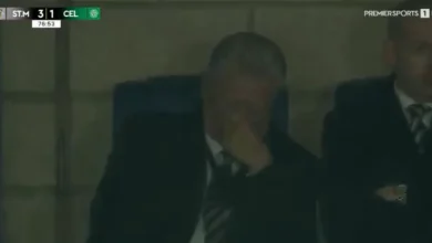 Peter Lawwell crestfallen as Celtic chief pictured despairing with Hampden horror show summed up in one shot