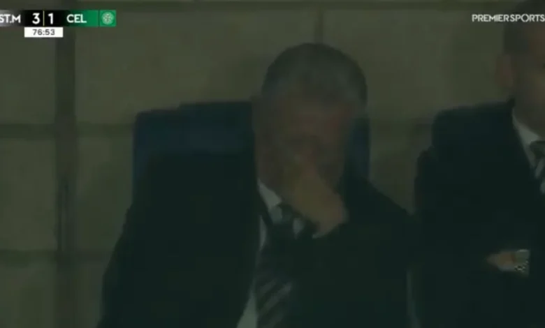 Peter Lawwell crestfallen as Celtic chief pictured despairing with Hampden horror show summed up in one shot