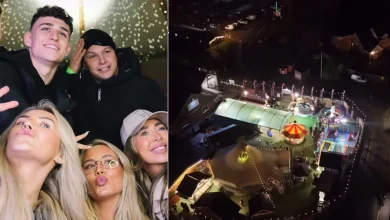 Phil Foden books out entire festive village for 'perfect' Christmas party