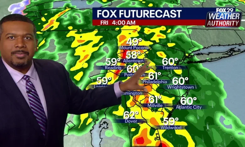 Philadelphia weather: Temps to turn mild, rain on the way to start the weekend