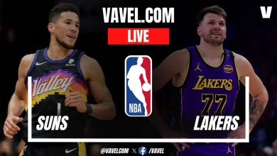 Phoenix Suns vs Los Angeles Lakers LIVE Score Updates in NBA Game