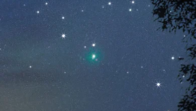 Photographer captures interstellar comet 3I/ATLAS glowing over Egypt's Black Desert