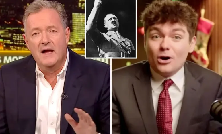 Piers Morgan slams Nick Fuentes for calling Hitler ‘f—king cool’: ‘What a crock of s—t’