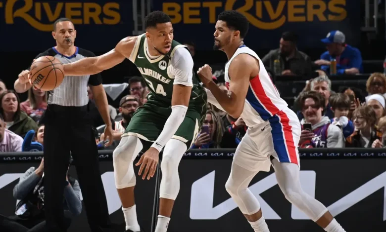 Pistons vs. Bucks Discussion: Game Time, TV, Odds, and More
