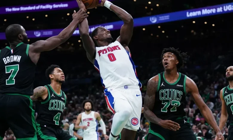 Pistons vs. Celtics Discussion: Game Time, TV, Odds, and More
