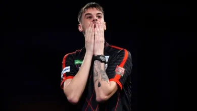 Player suspended from World Darts Championship following failed drugs test after first round win